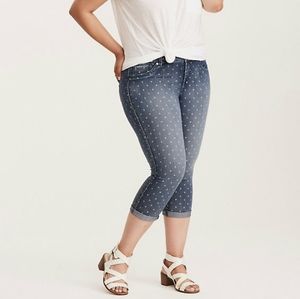 fig and viper heart cut out jeans